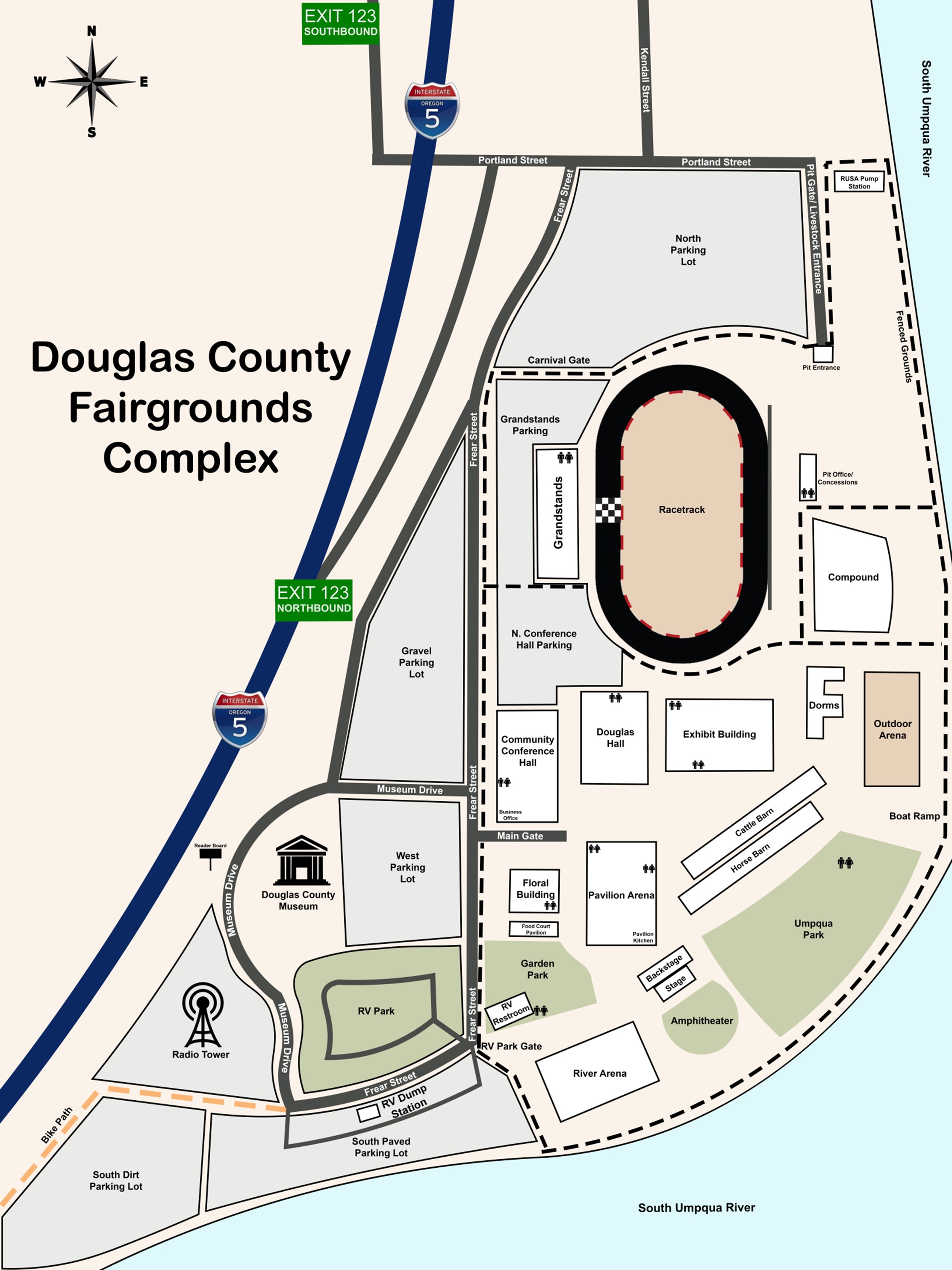 Douglas County Fairgrounds Map Map Of West